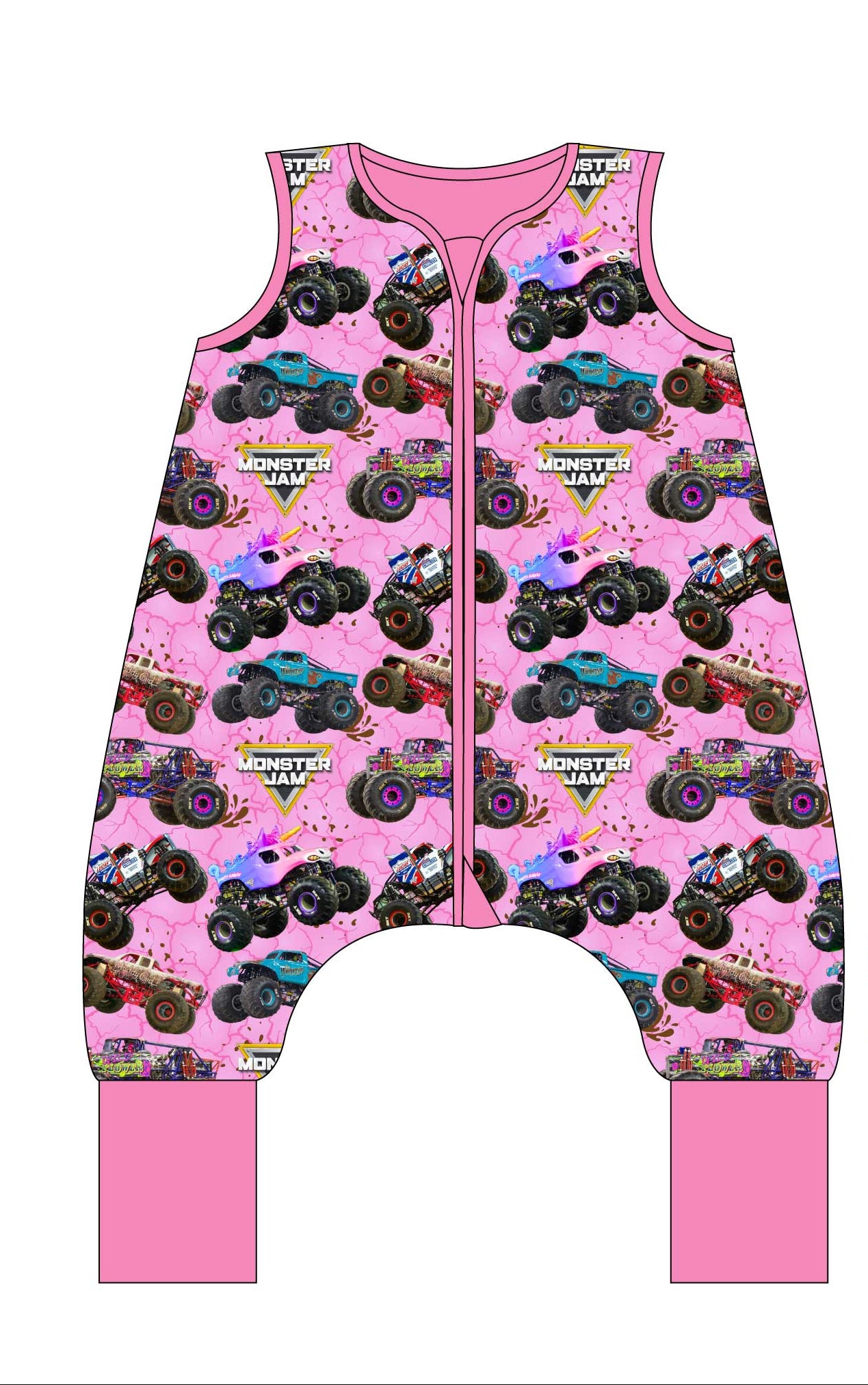 Glitter Smash Sleepsack Walker