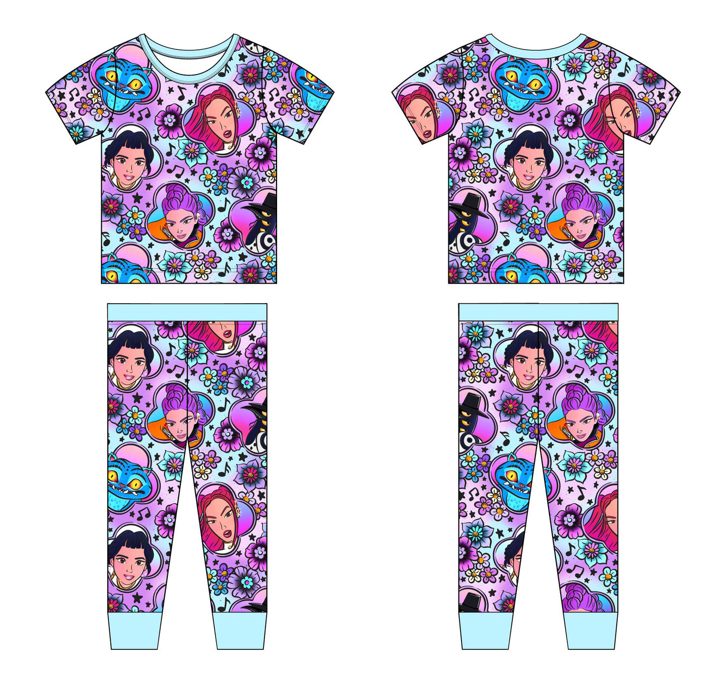 Huntrix Takedown Two Piece PJs