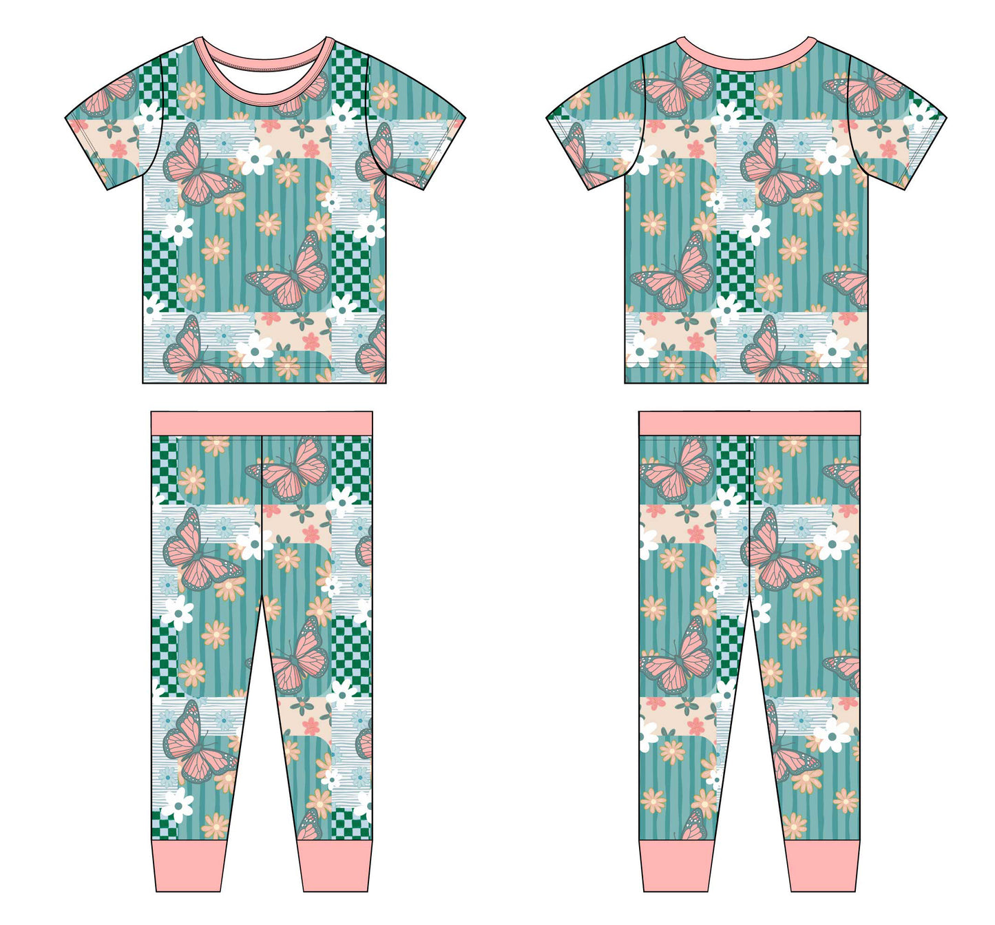 Rogue Garden Two Piece PJs