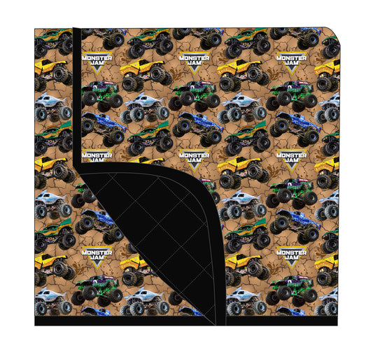Mud Mayhem 65x85 Quilted Blanket