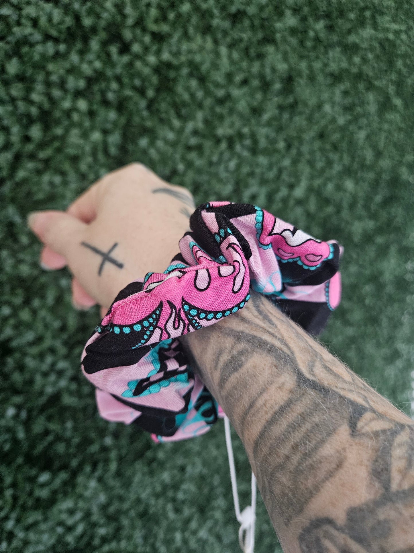 Cherry Bomb Scrunchie