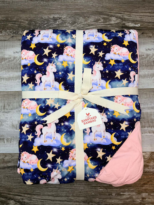 Moonlit Magic 65x85 Quilted Blanket