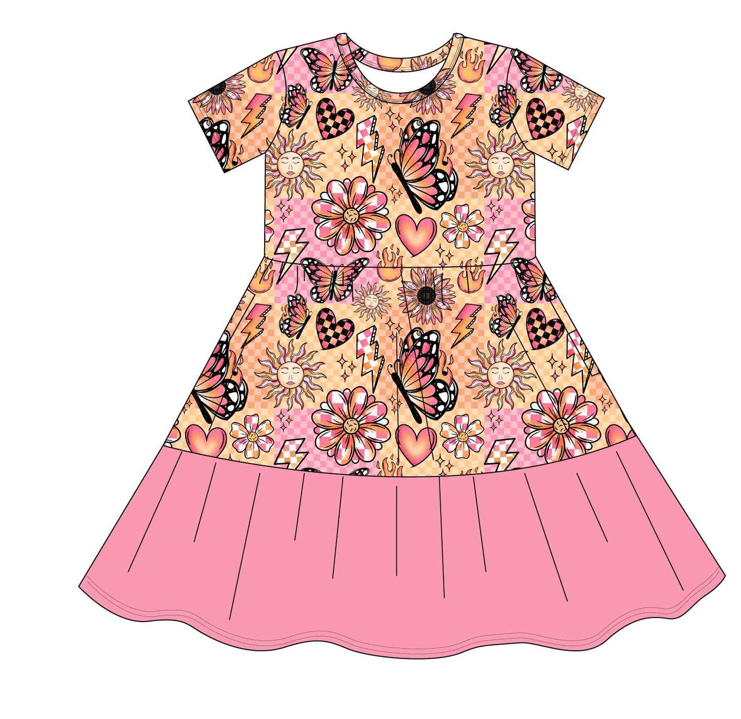 Pretty Reckless Short Sleeve Twirl