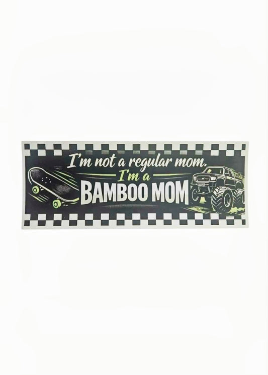 Bamboo Mom Bumper Sticker
