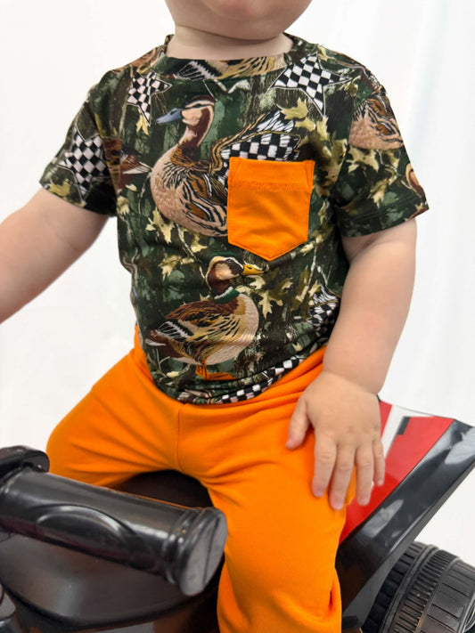 Checkin for Ducks Pocket Tee + Joggers