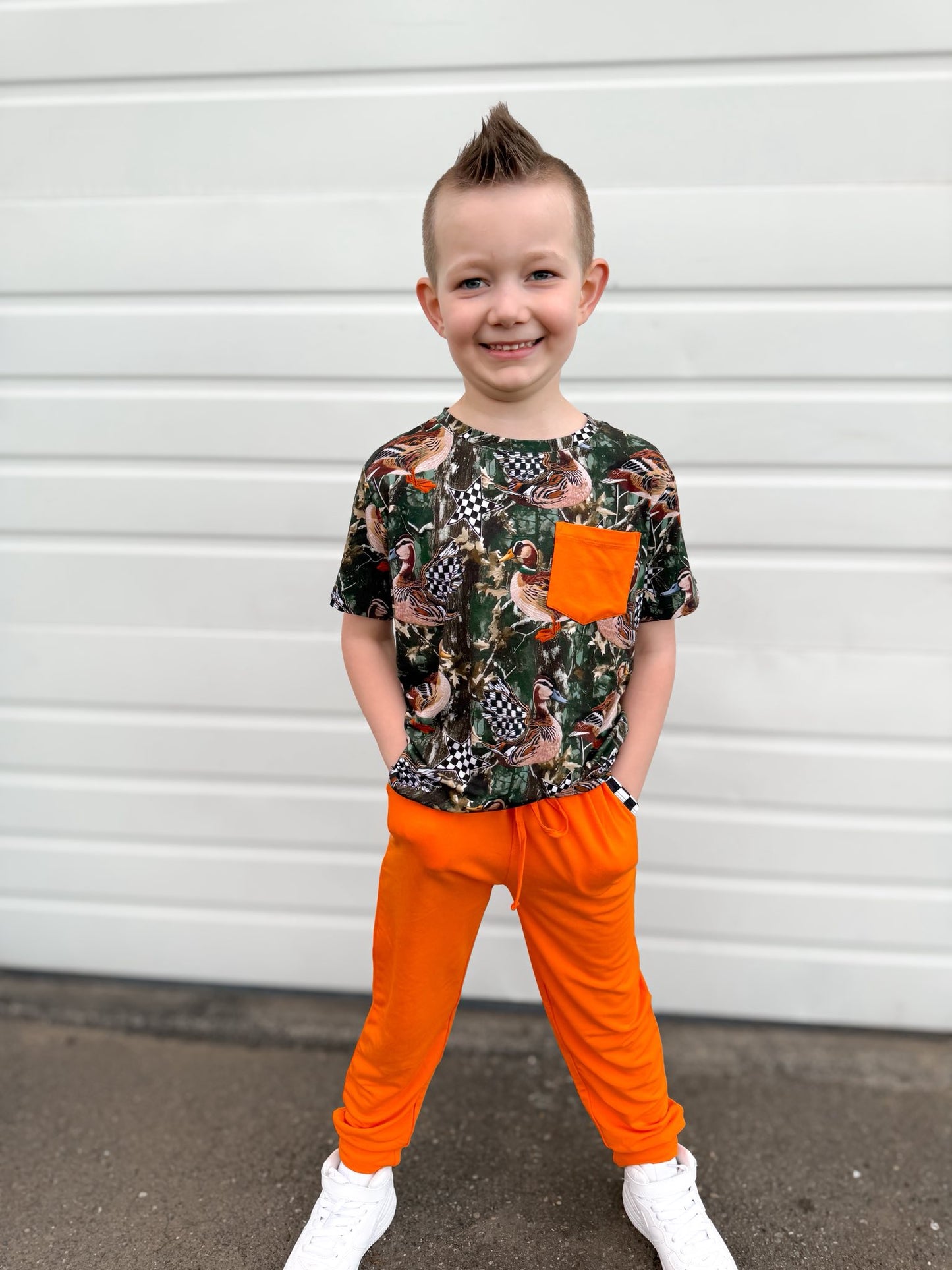 Checkin for Ducks Pocket Tee + Joggers