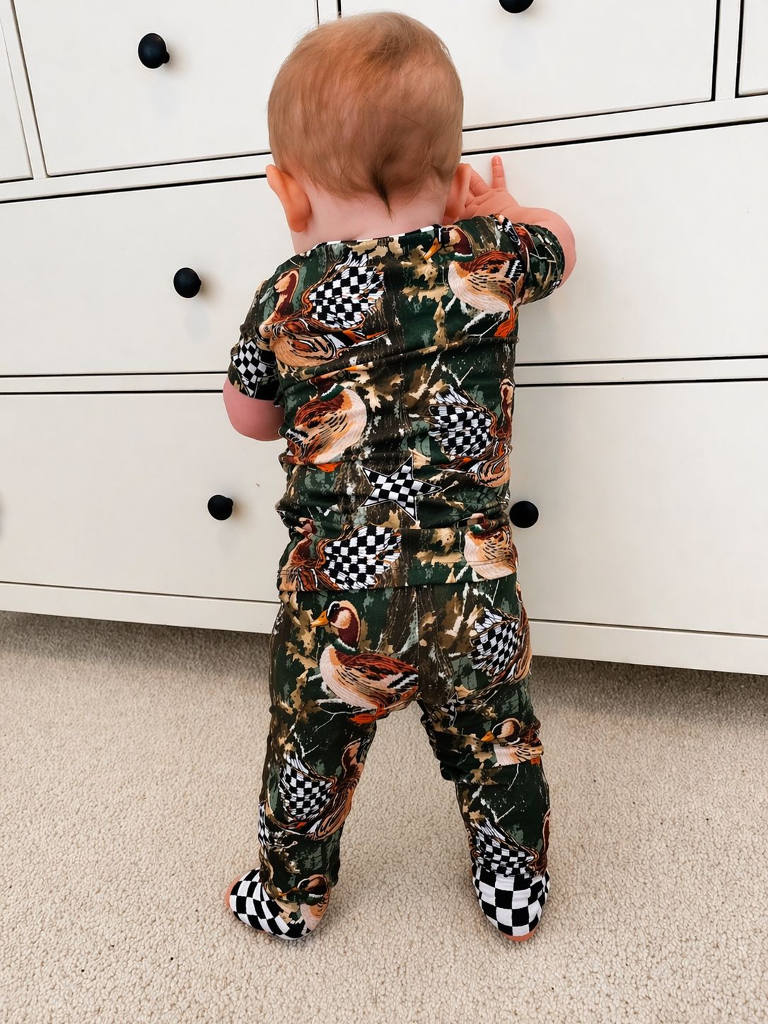 Checkin for Ducks Two Piece PJs