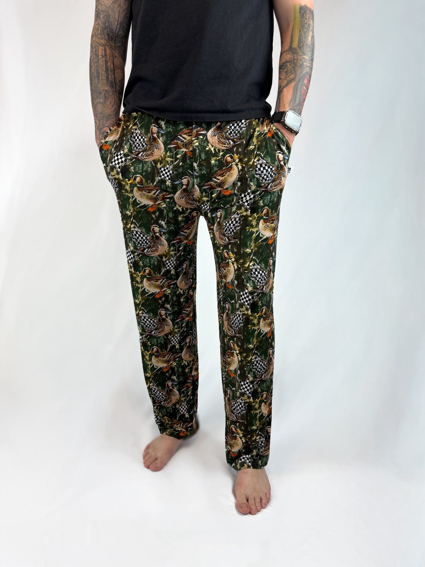 Checkin for Ducks Men's Pajama Pants