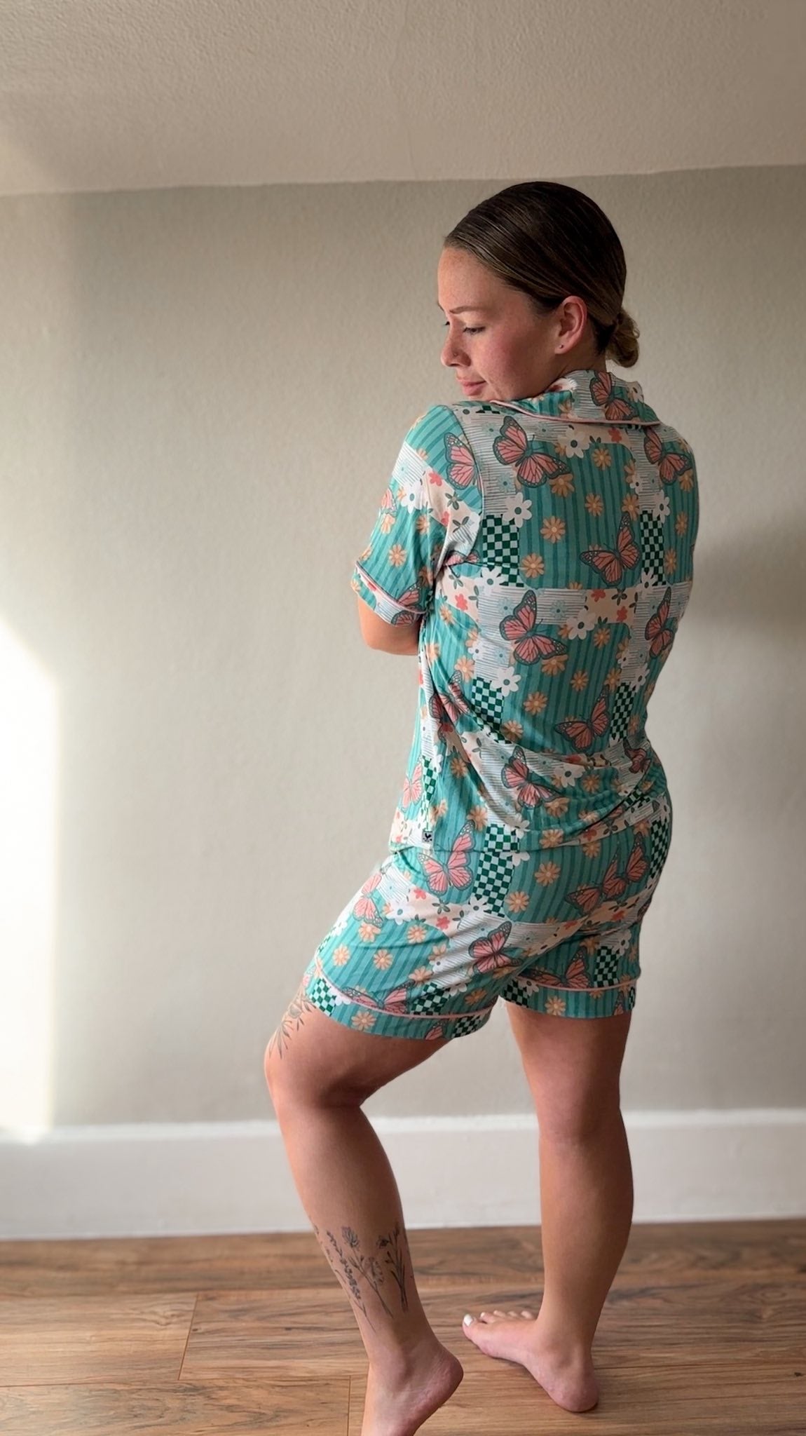 Rogue Garden Women's Pajama Shorts Set