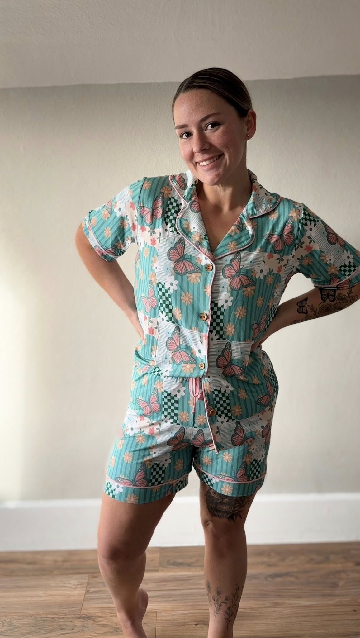 Rogue Garden Women's Pajama Shorts Set