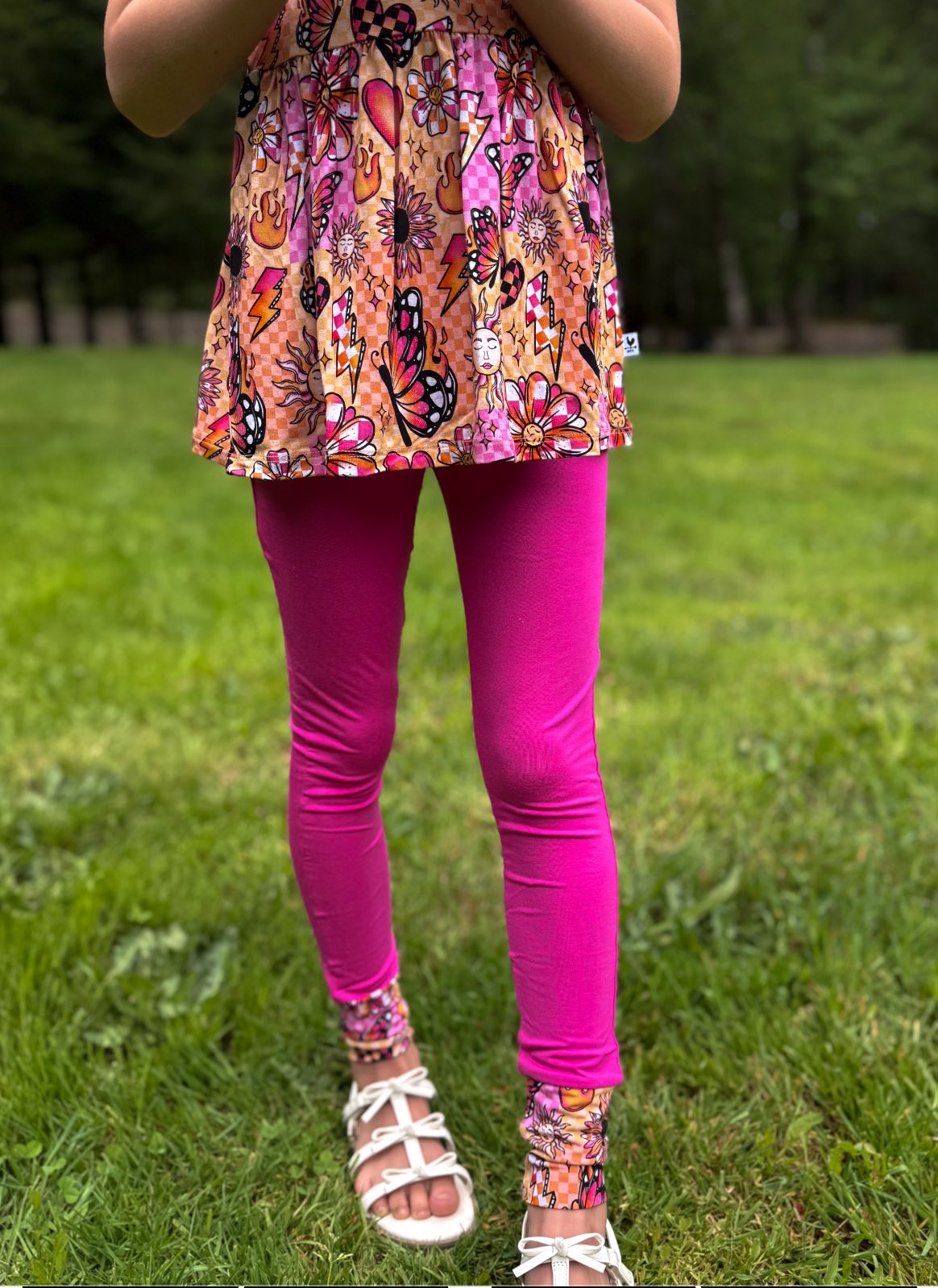 Pretty Reckless Short Sleeve and Pants Peplum Set