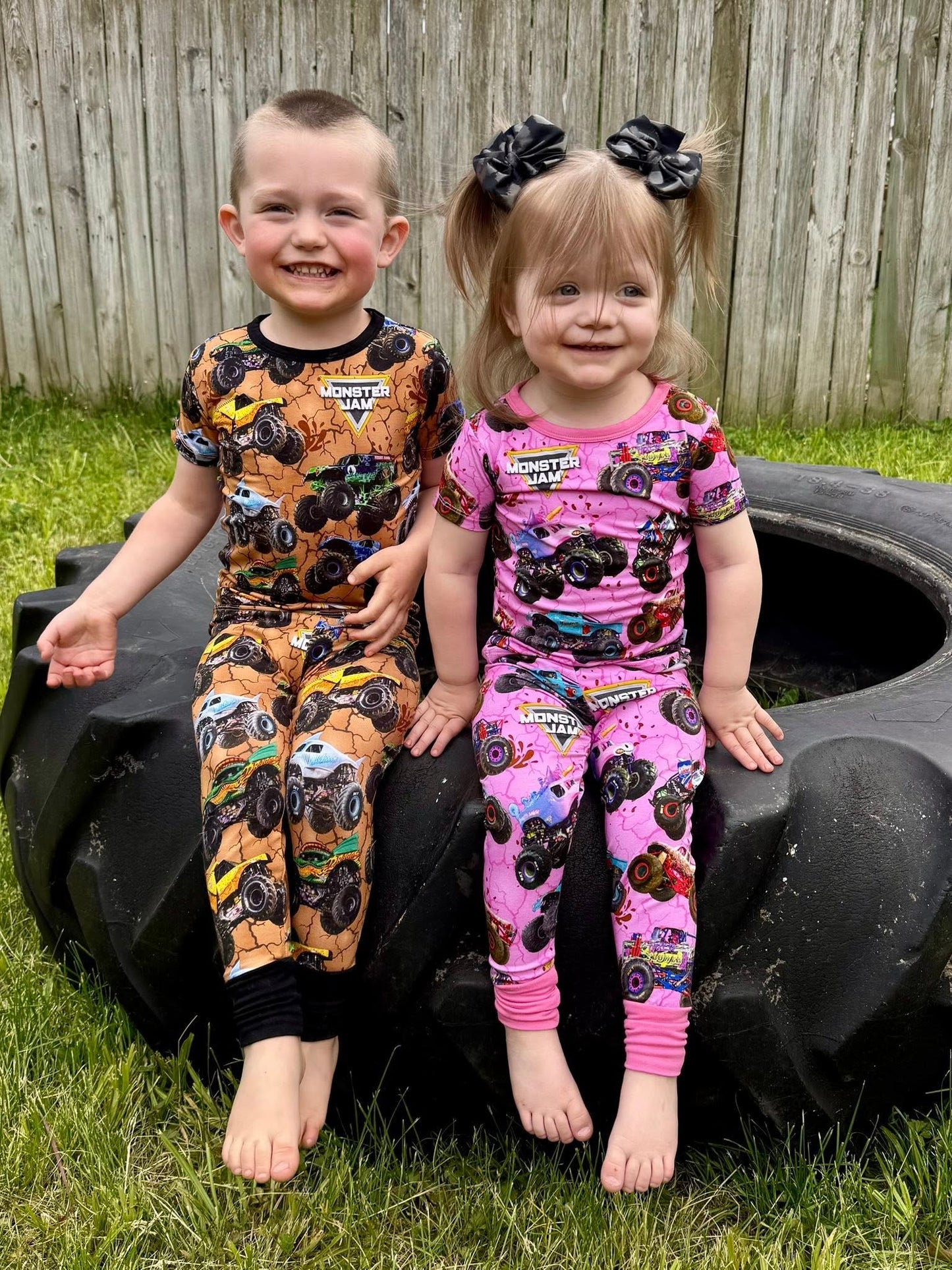 Mud Mayhem Two Piece PJs