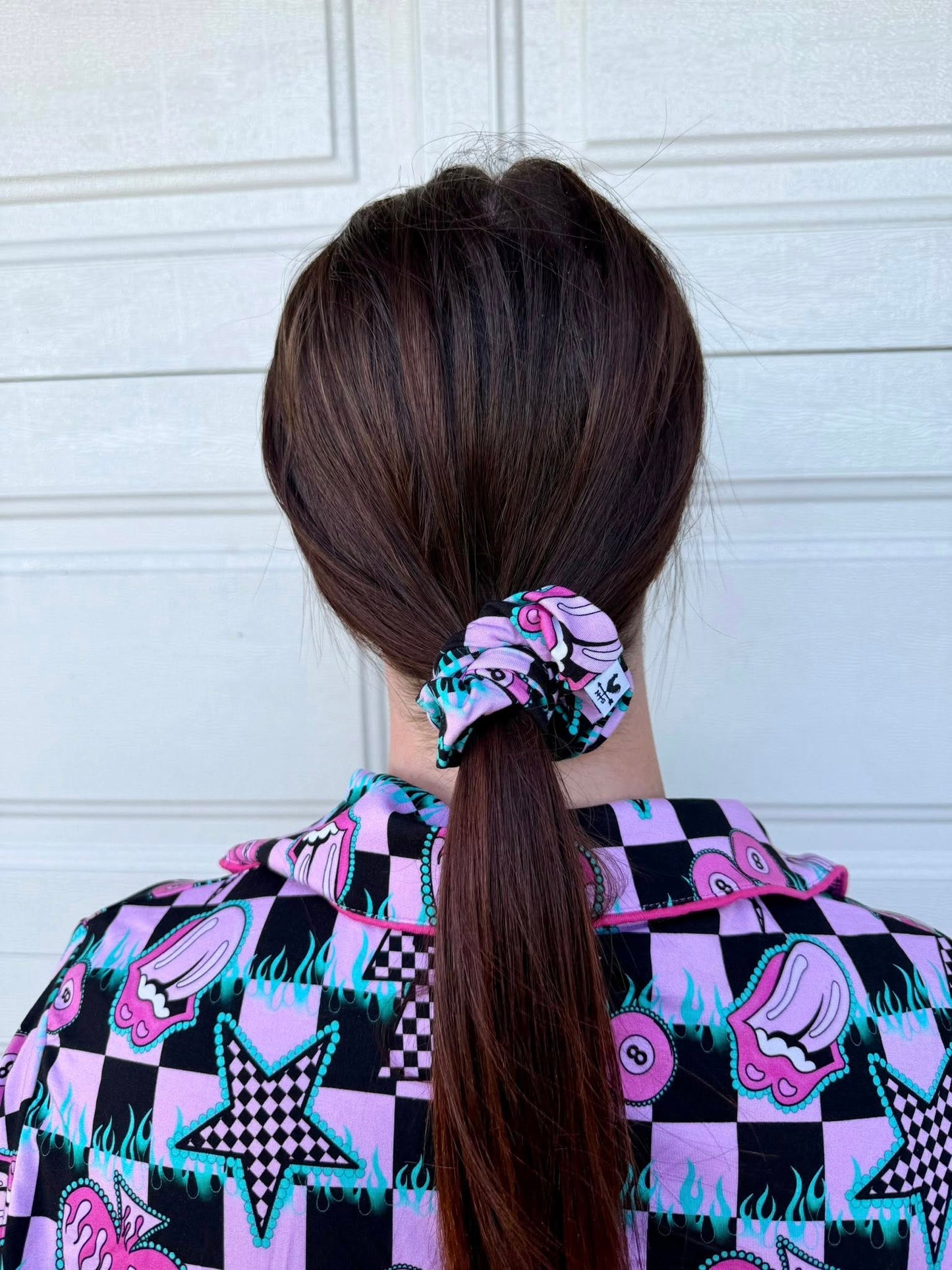 Cherry Bomb Scrunchie
