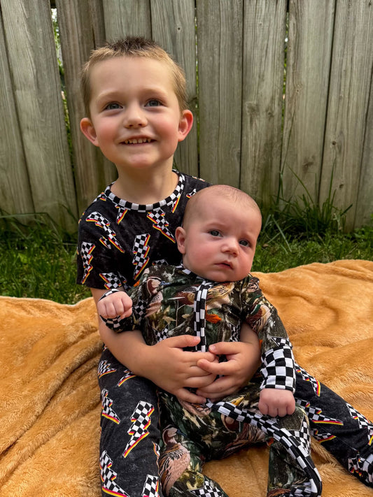 Fast as Lightning Two Piece PJs