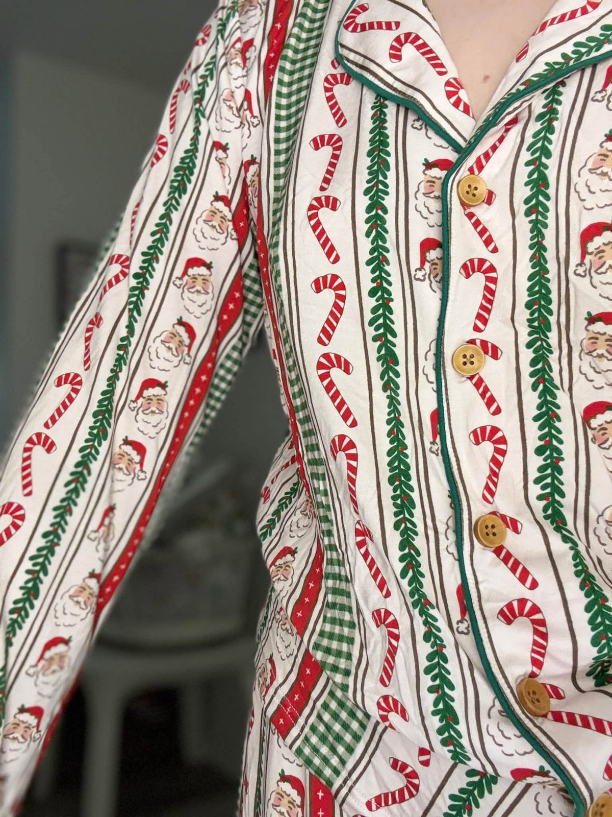 Candy Cane Lane Women's Long Sleeve and Pant Pajamas
