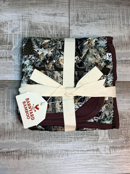 Run Run Rudolph 50x50 Double Layer Blanket