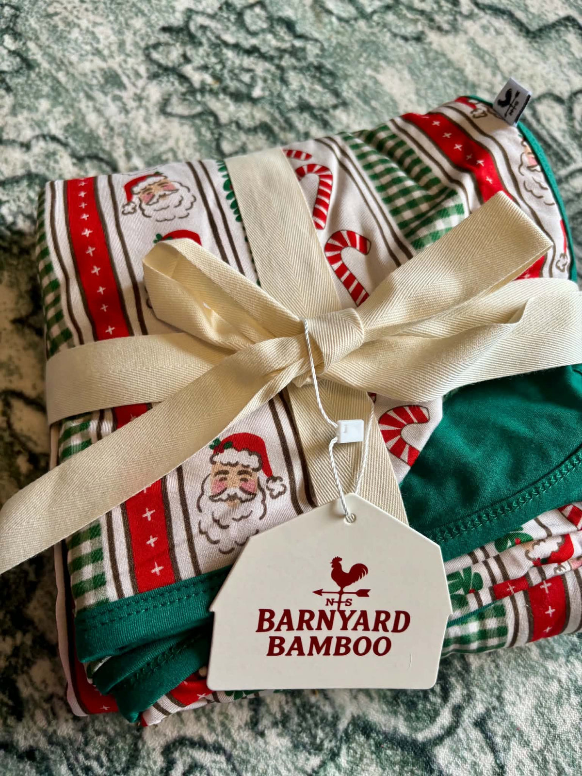 Candy Cane Lane 50x50 Double Layer Blanket