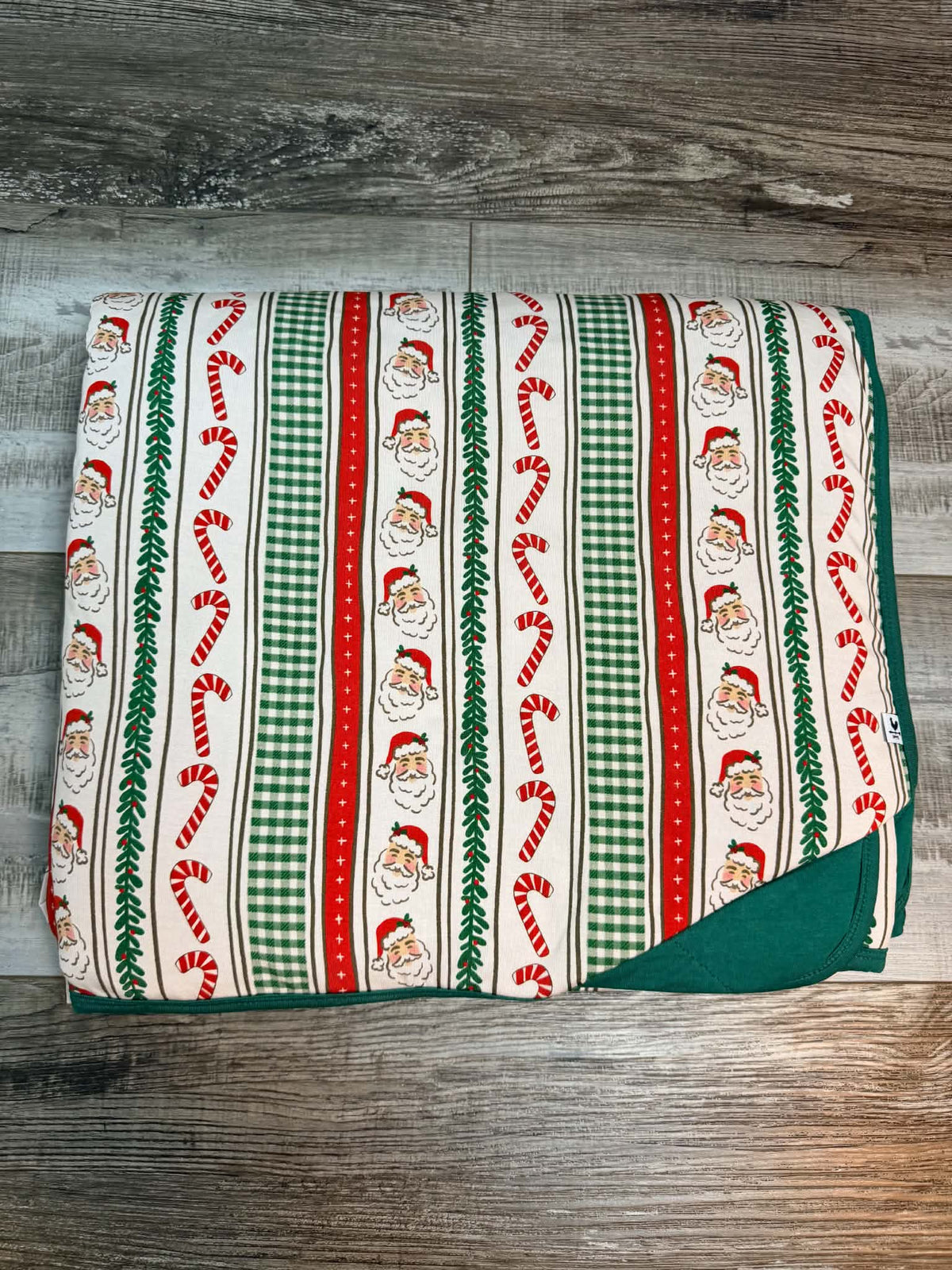 Candy Cane Lane 65x85 Quilted Blanket