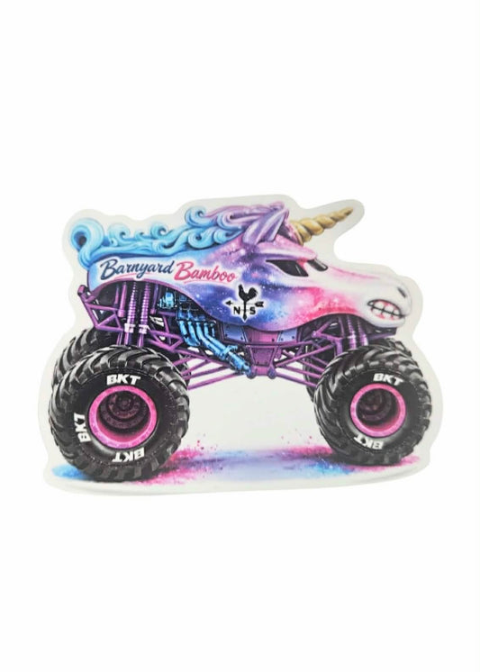 Magical BB Monster Truck Sticker