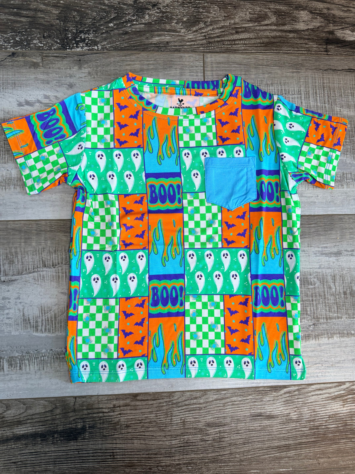 Boo Crew Pocket Tee Shirt